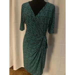 Motherhood Womens Size Large Maternity Dress Green‎